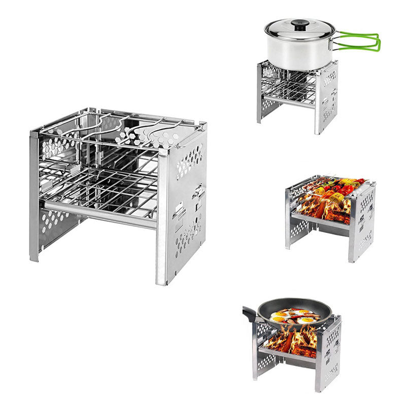 Mini Estufa de Combustible Múltiple para Camping y Senderismo
