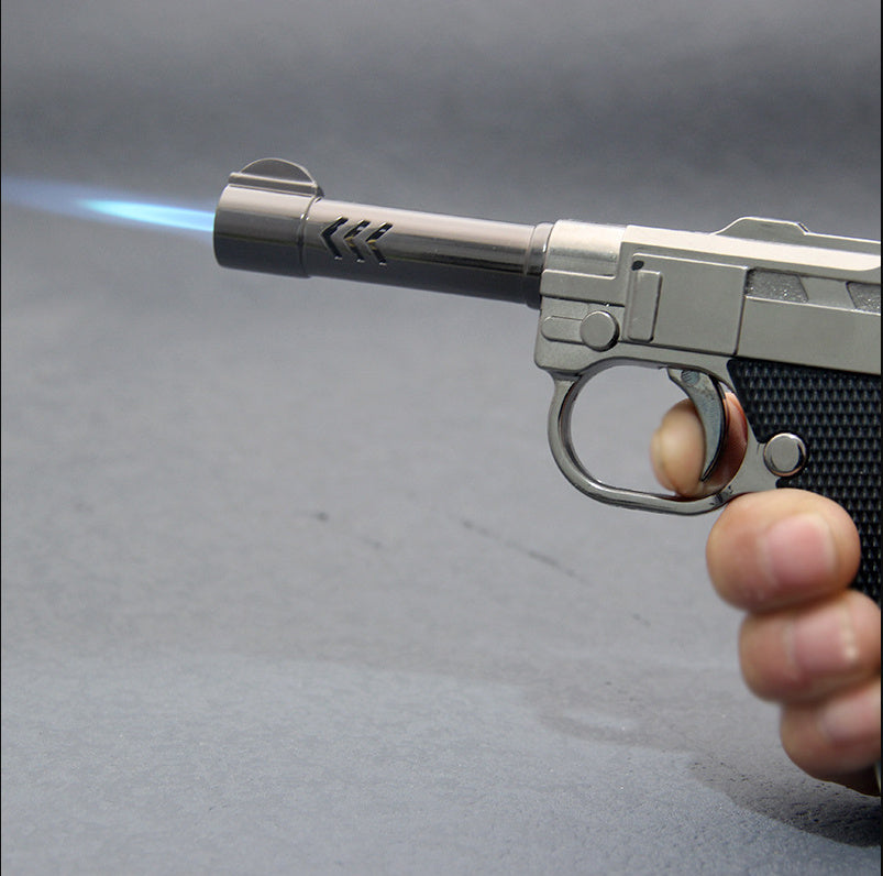 Gun Lighter with Blue Flame / Blowtorch