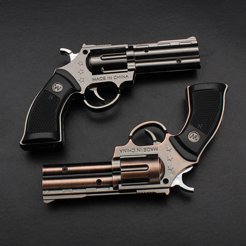 Encendedor Revolver Recargable a Prueba de Viento con Llama Directa / Soplete
