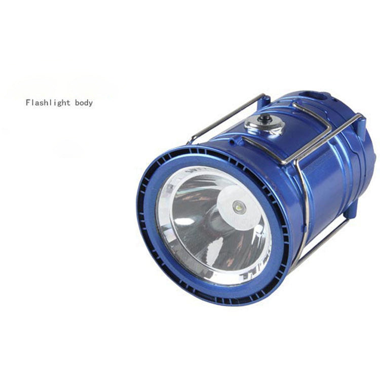 Lampe télescopique multifonctionnelle à chargement solaire pour tente de camping