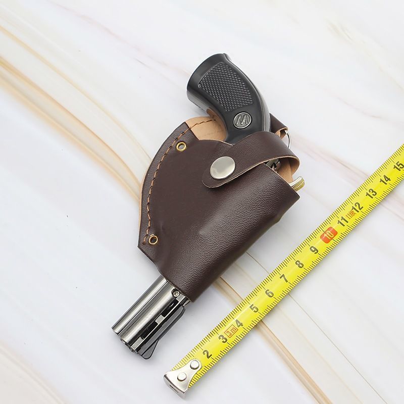 Encendedor Revolver Recargable a Prueba de Viento con Llama Directa / Soplete