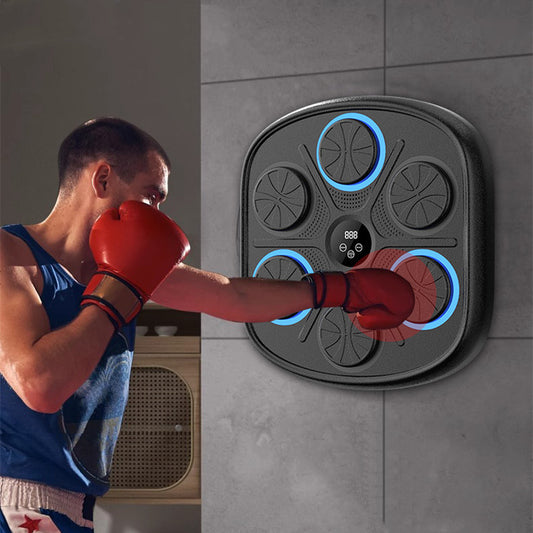 Equipo de Entrenamiento de Boxeo con Música y Objetivo de Pared