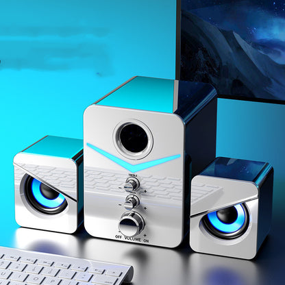 Altavoces de Escritorio con Pequeño Subwoofer de Sonido / Bluetooth