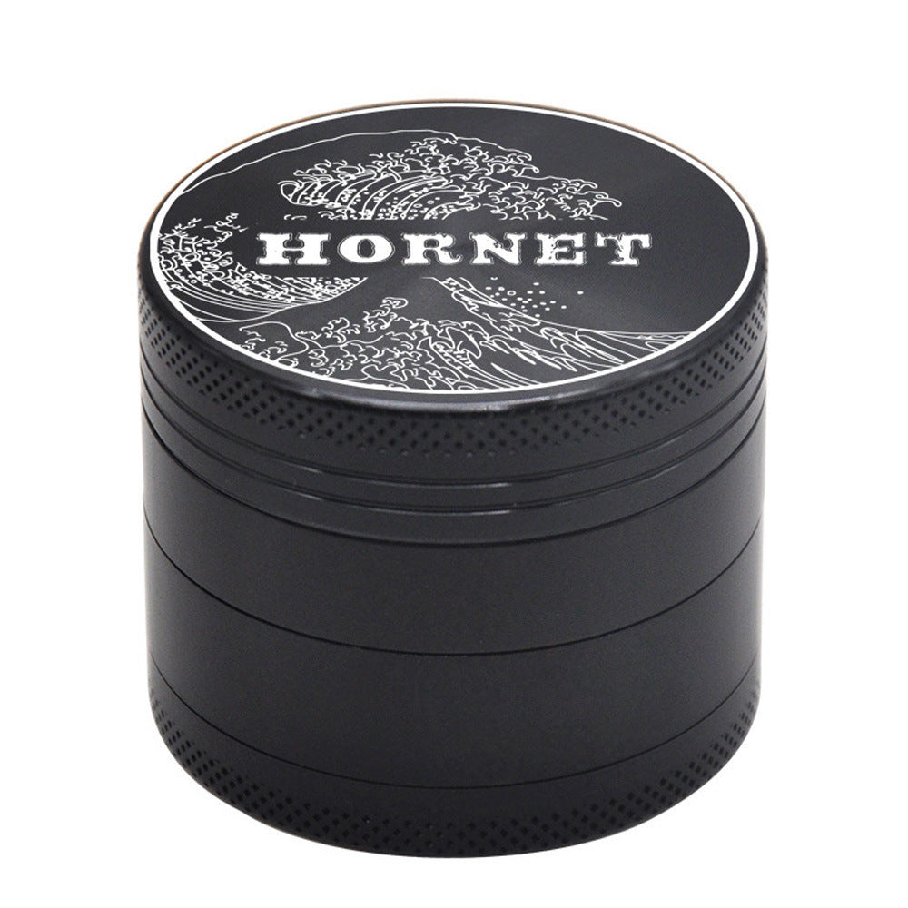 Aluminum Alloy Smoke Grinder / Metal Smoke Grinder 50mm Four-layer