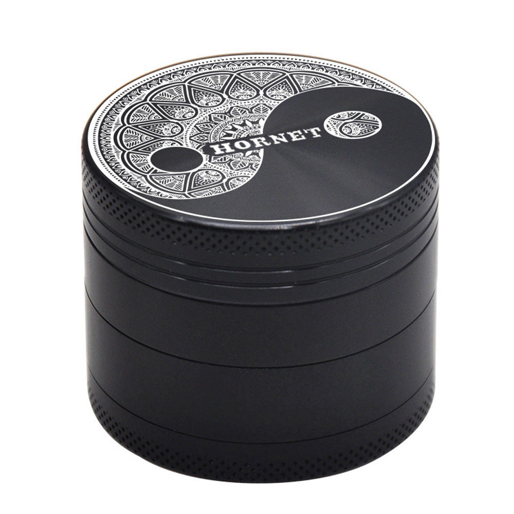 Aluminum Alloy Smoke Grinder / Metal Smoke Grinder 50mm Four-layer