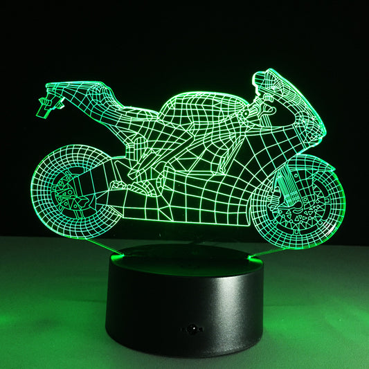 Lámpara de Escritorio LED de Motocicleta