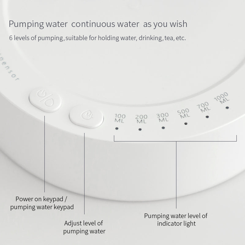 Dispensador Automático de Agua Eléctrico / Recargable