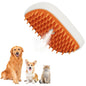 Cepillo de Vapor Recargable por USB para Mascotas / Peine Masajeador con Pulverizador