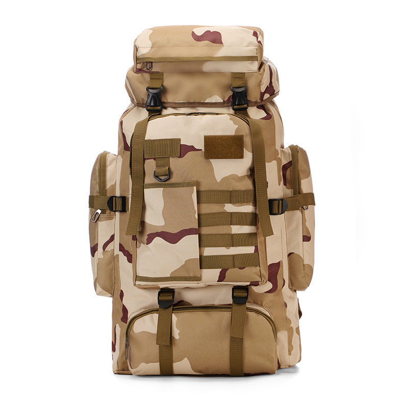 Mochila Deportiva Táctica de Camuflaje de Alta Capacidad para Camping y Senderismo