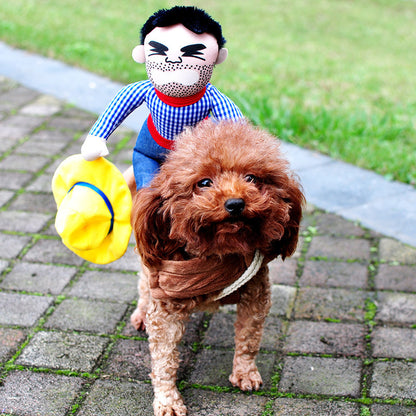 Disfraz de Halloween para mascotas / Ropa Divertida para Perros Ajustable.