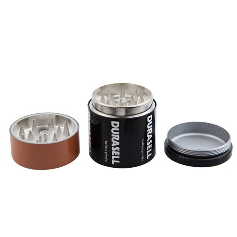 Smoke Grinder / 55mm zinc alloy three-layer battery.