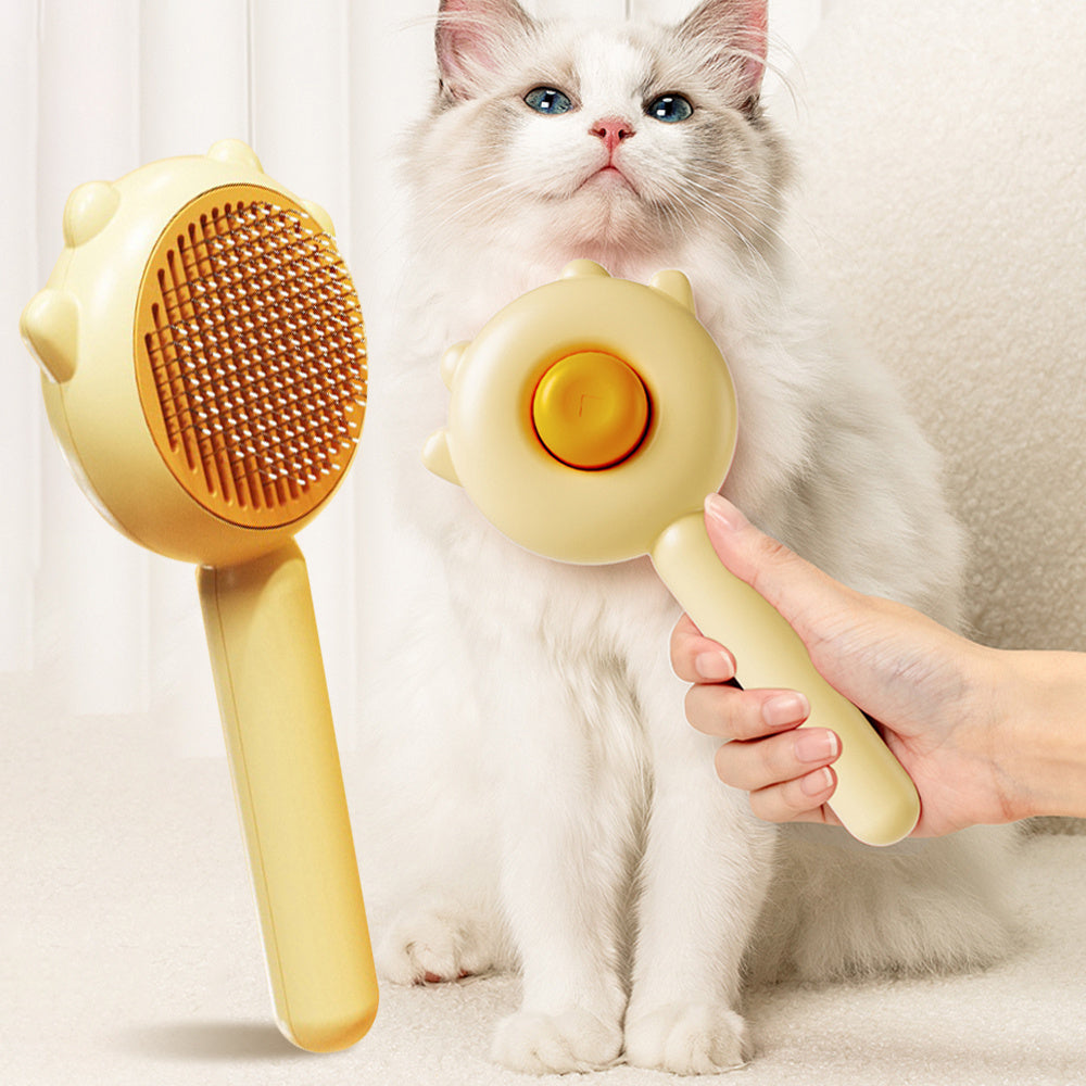 Peine de Masaje para Mascotas / Cepillo para Quitar el Pelo de Gatos y Perros