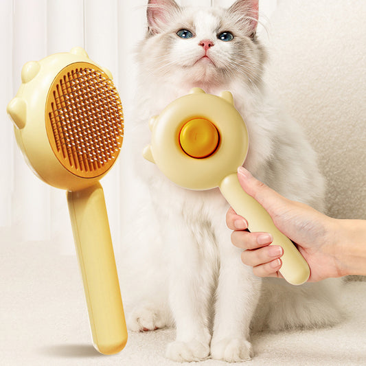 Peine de Masaje para Mascotas / Cepillo para Quitar el Pelo de Gatos y Perros