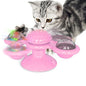 Molino de Viento de Mesa Giratorio para Gato