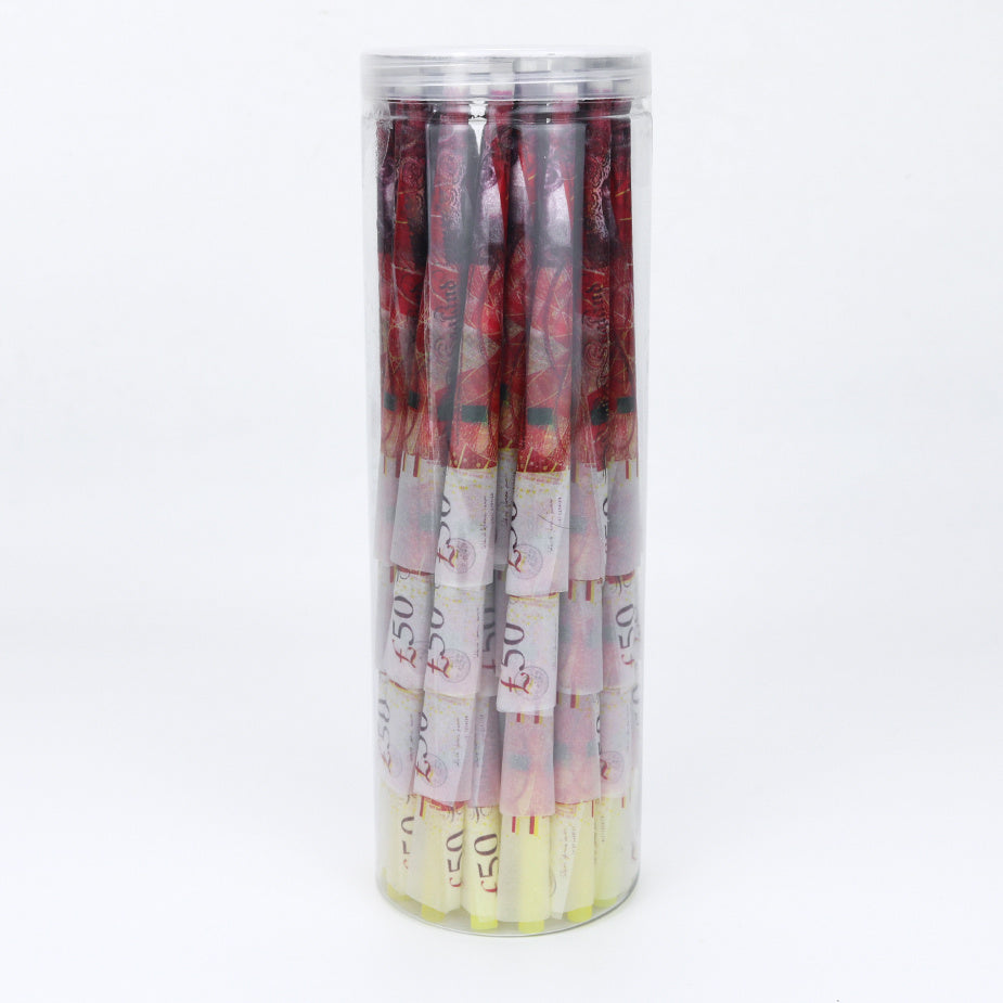 Wood Pulp Pre-roll Paper 50 Pcscan 110mm Rolled Writing Paper