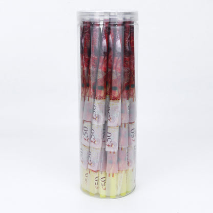 Wood Pulp Pre-roll Paper 50 Pcscan 110mm Rolled Writing Paper
