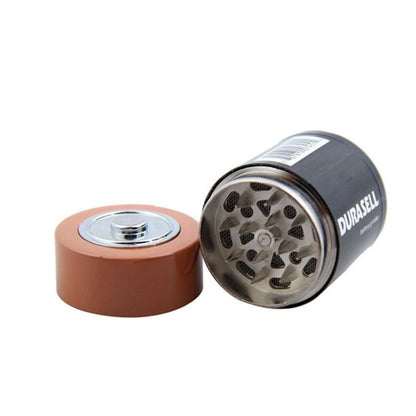 Smoke Grinder / 55mm zinc alloy three-layer battery.