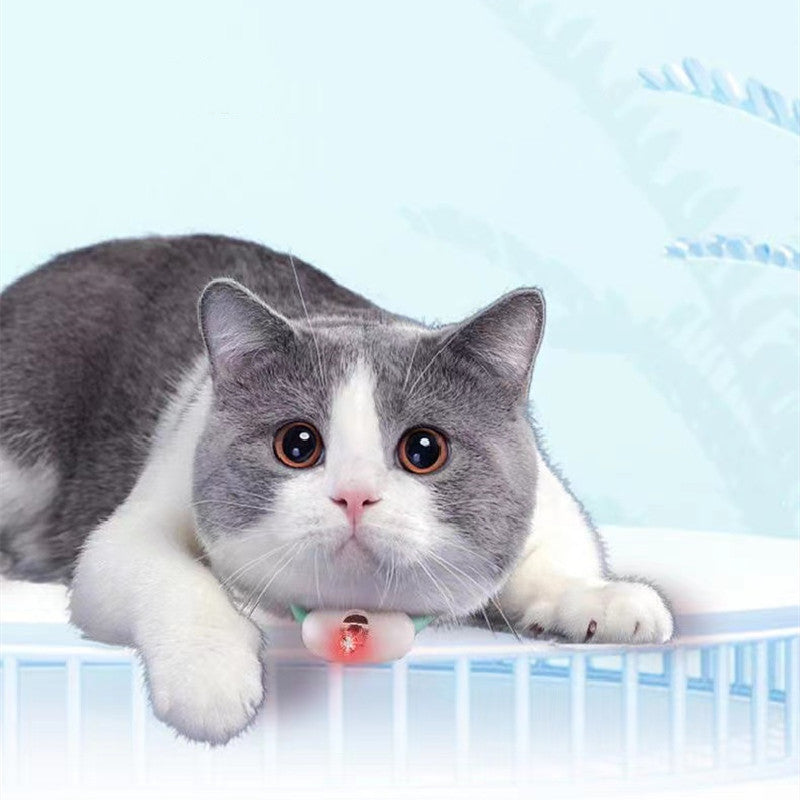Juguete y Collar Láser Inteligente para Gatos / Artículo de Entrenamiento para Mascotas