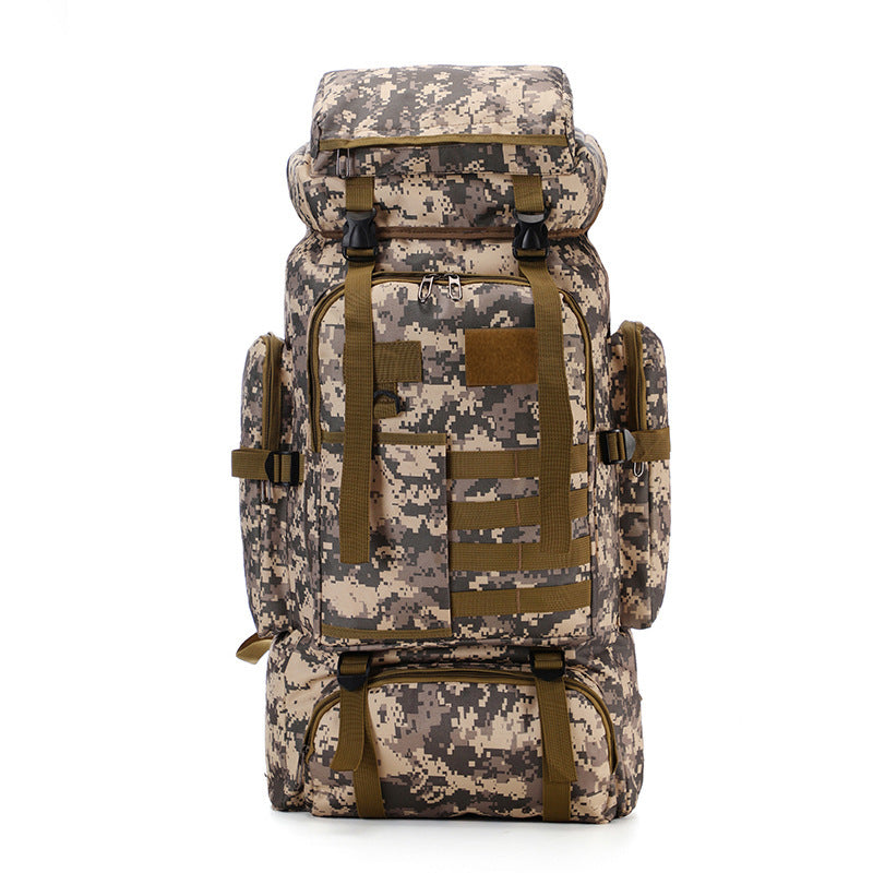 Mochila Deportiva Táctica de Camuflaje de Alta Capacidad para Camping y Senderismo