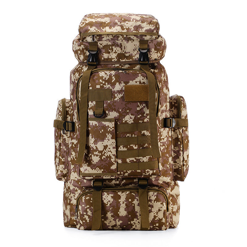 Mochila Deportiva Táctica de Camuflaje de Alta Capacidad para Camping y Senderismo