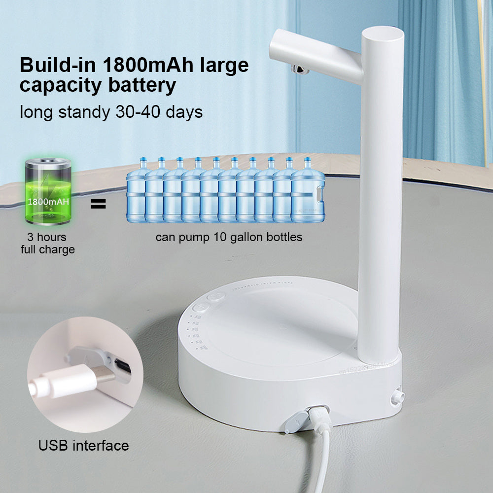 Dispensador Automático de Agua Eléctrico / Recargable